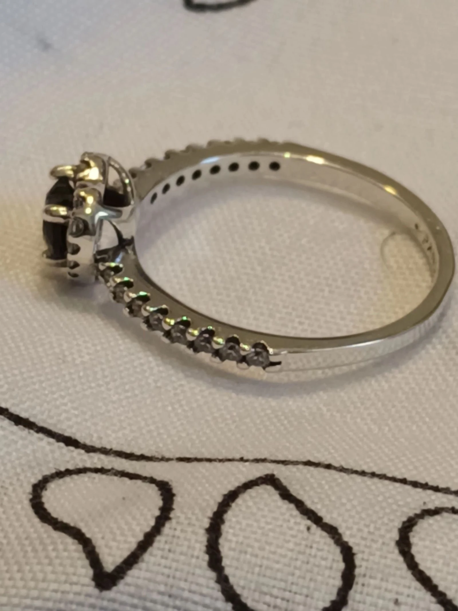Anel pandora Ale s925 prata tamanho 56 – photo 3